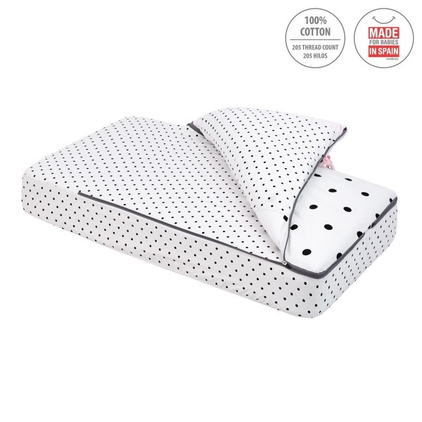 Saco de Cuna I/v Be Dots Rosa 60x120 Cm