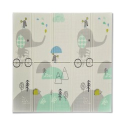 Alfombra de Juegos Trendy 120x120x1 Elefante Ms