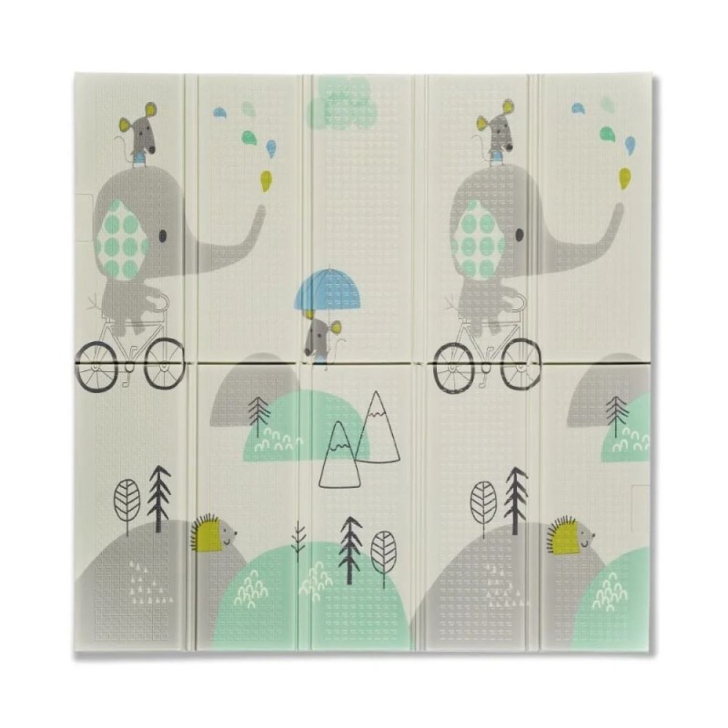 Alfombra de Juegos Trendy 120x120x1 Elefante Ms