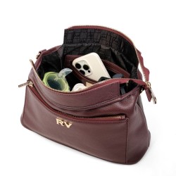 Bolso Shom Rv Mini Burdeos Shom