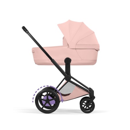 Cochecito Dúo Cybex ePriam Style Peach Pink