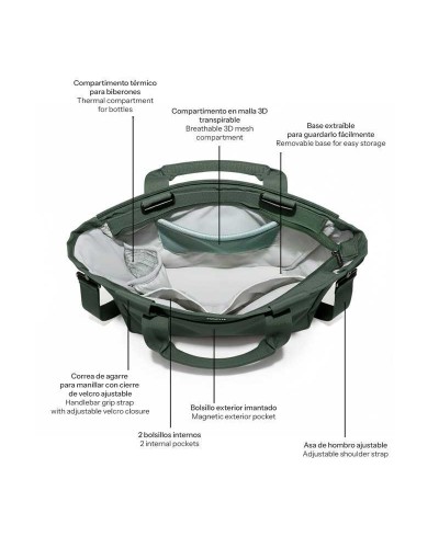 Bolso para cochecito Jané Stroller Bag Botanic