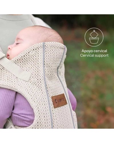 Mochila portabebé Jané Dual Air Sand
