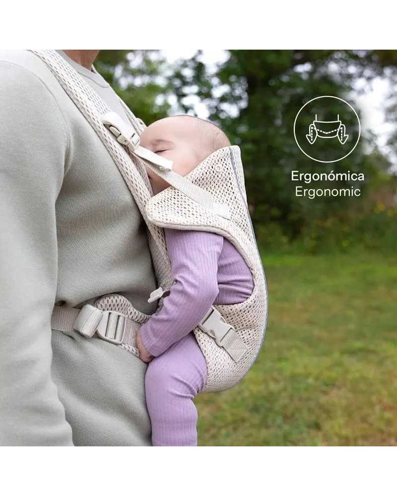 Mochila portabebé Jané Dual Air Sand