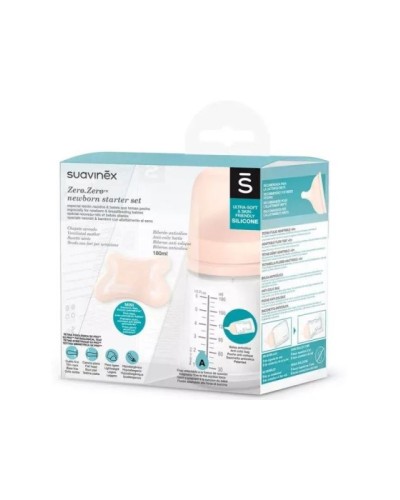 S Set Bib Lac 180 Tu+ch Zero Fis -2/2 I3 Suavinex
