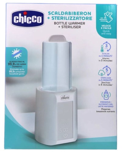 Calientabiberón Digital+esterilizador Chicco
