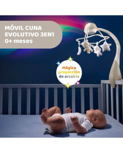 Móvil de Cuna Arcoiris Neutral Chicco