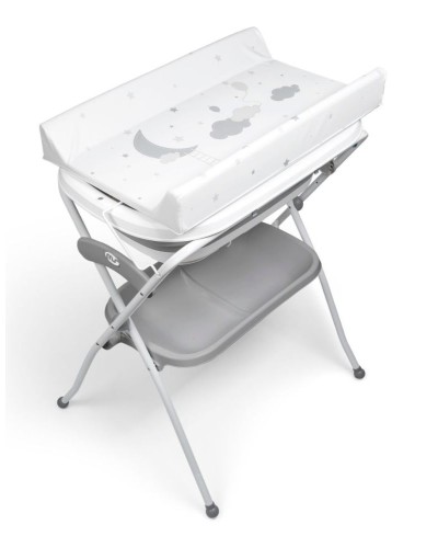 Bañera Plegable con Patas Zoe Gris + Cojín Ms