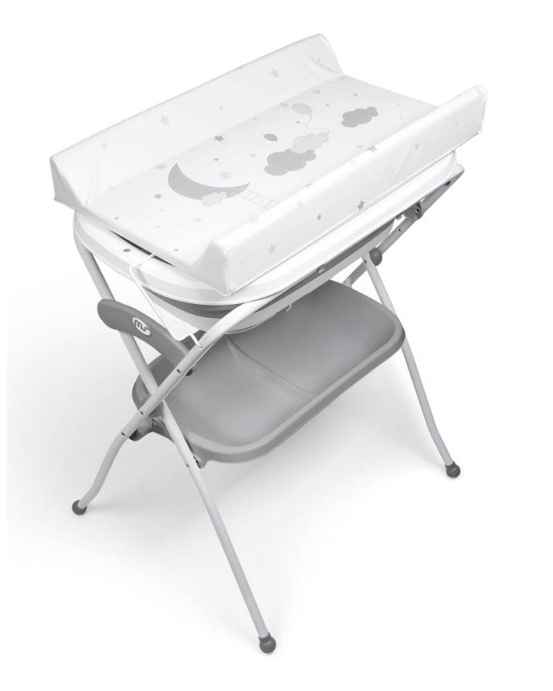 Bañera Plegable con Patas Zoe Gris + Cojín Ms