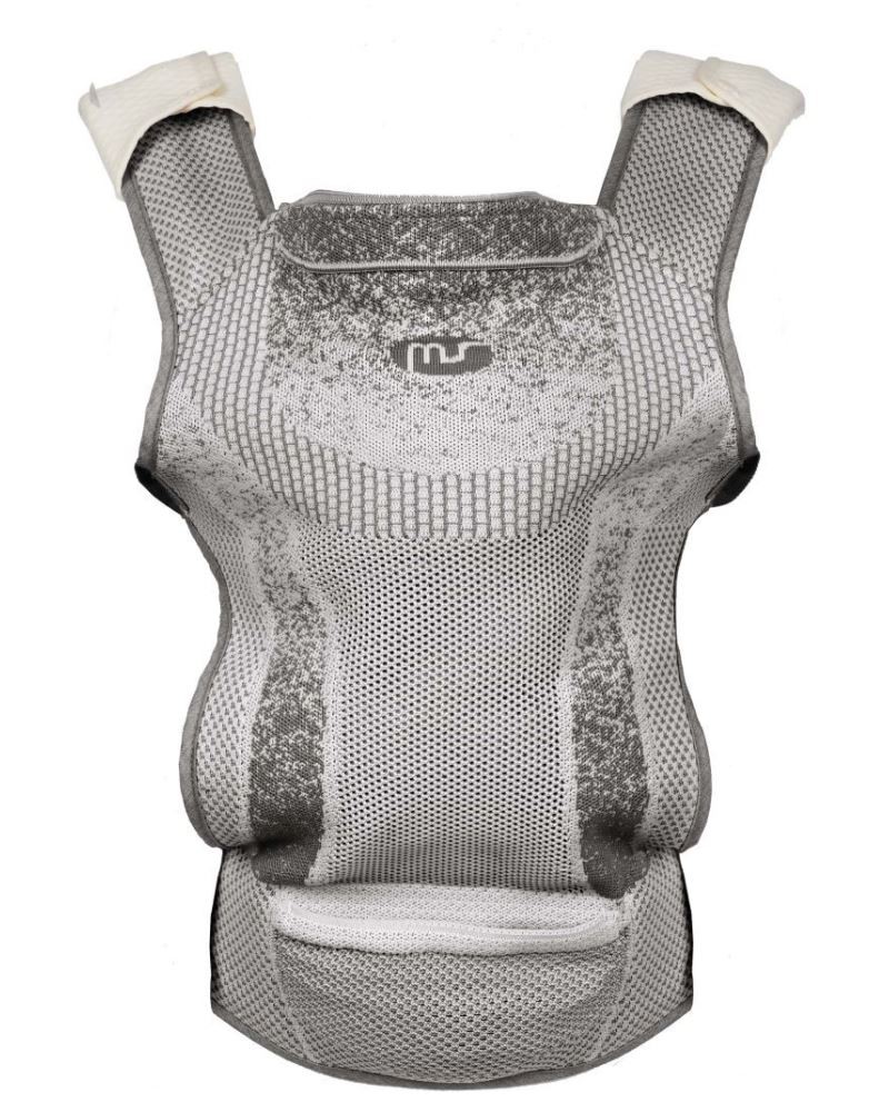 Mochila portabebé MS Kanguro Gris