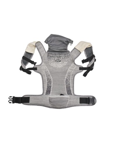 Mochila portabebé MS Kanguro Gris