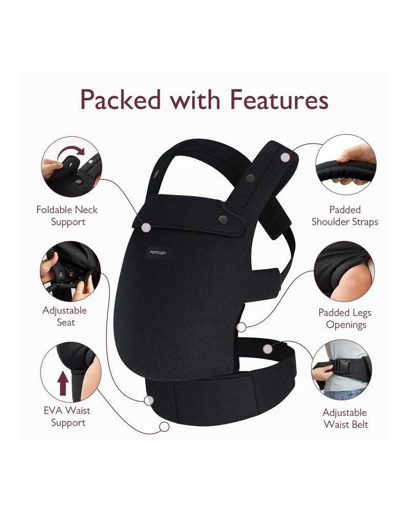 Mochila portabebé Momcozy Cotton