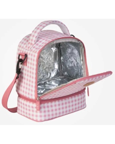 Bolsa Térmica Vichy Rosa Saro
