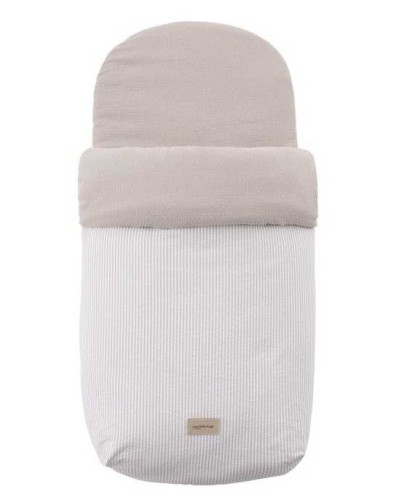 Saco Capazo + Colchoneta Candela Crudo 35 Cambrass