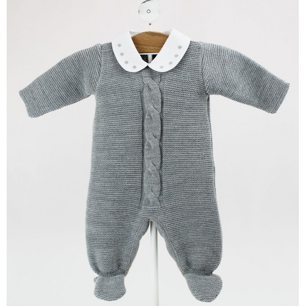 Pelele La Ponderosa Gris Talla 3 Meses