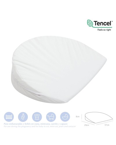 Almohada Confort Cambrass blanco liso