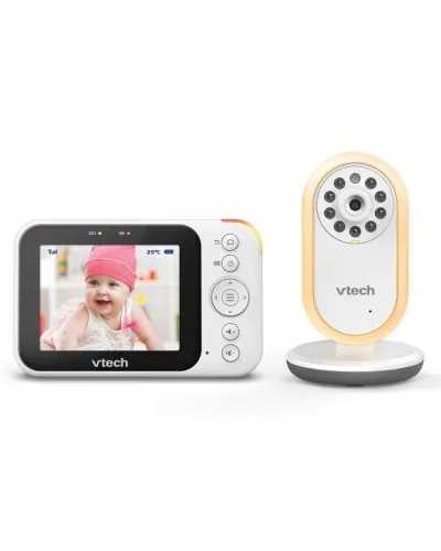 Video Baby Monitor 3,5" Luz Nocturnaunique Saro