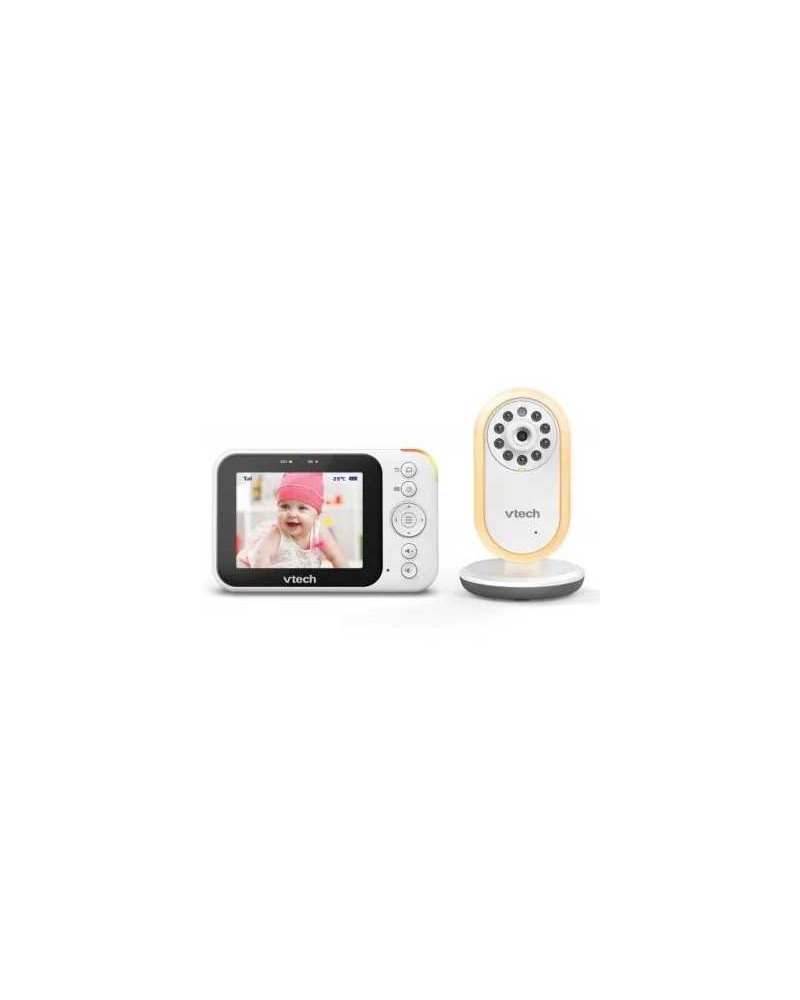 Video Baby Monitor 3,5" Luz Nocturnaunique Saro