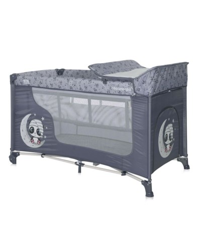 Cuna Viaje 2 Alturas Lorelli Moonlight Grey Dream Lorelli