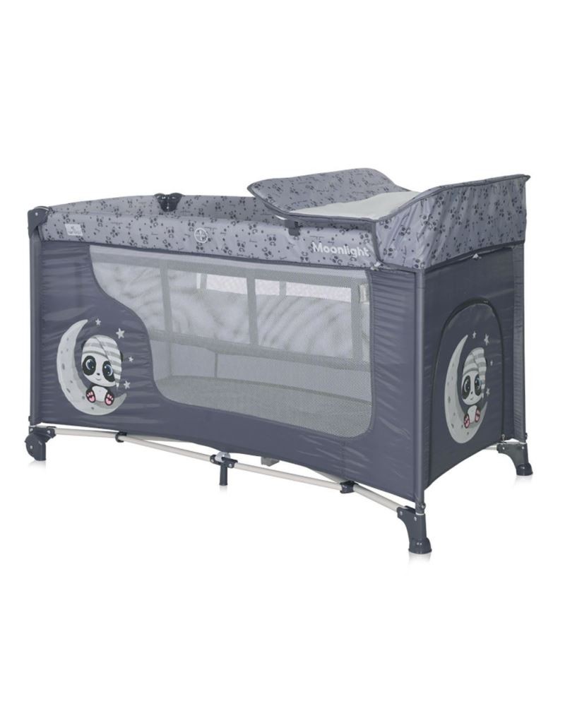 Cuna Viaje 2 Alturas Lorelli Moonlight Grey Dream Lorelli
