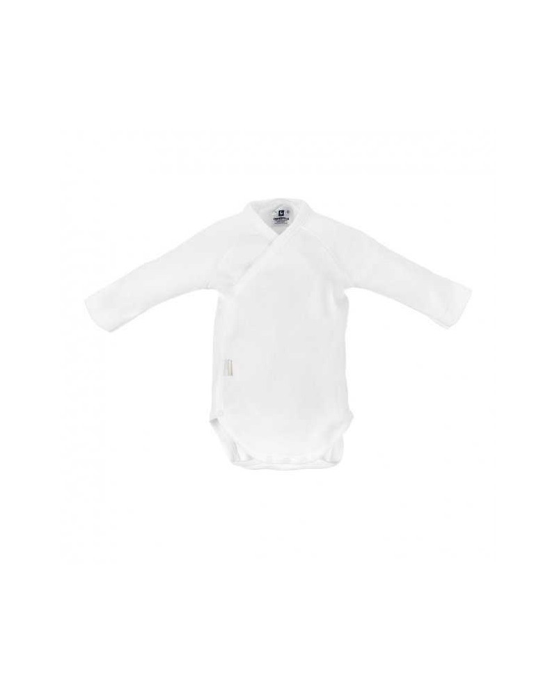 Body recién nacido Cambrass Manga larga blanco