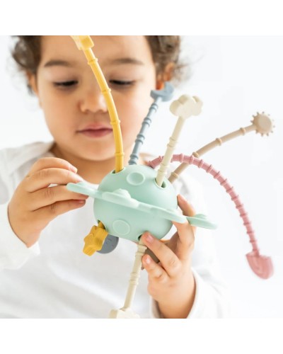 Juguete Sensorial Saro "planet Fun" Mint