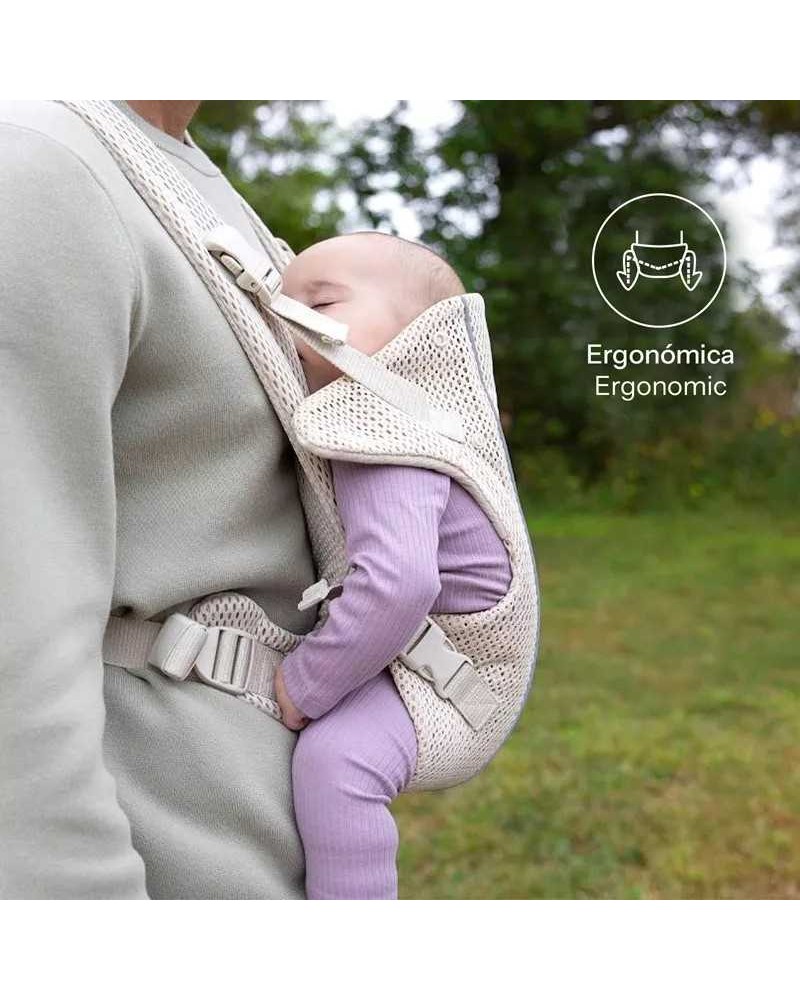 Mochila portabebé Jané Dual Air Sand
