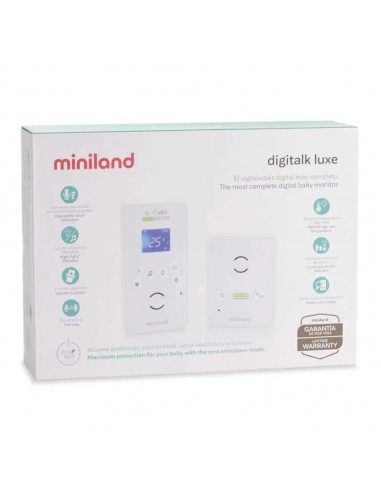 Vigilabebés de audio Miniland Digitalk Luxe