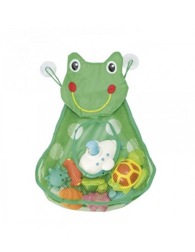 Red juguetero para baño Olmitos Frog