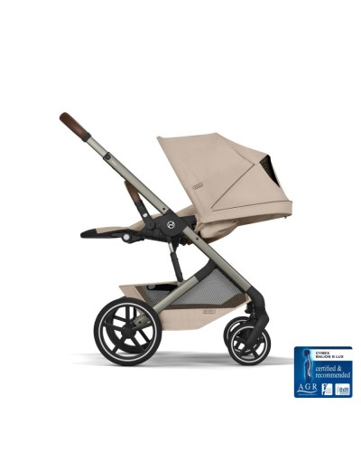 Cochecito Dúo Cybex Balios S Lux con Capazo plegable
