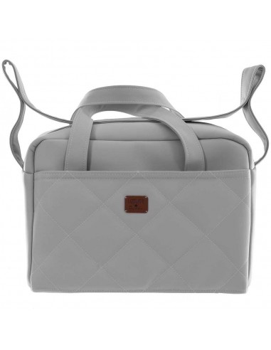 Bolso Maternal Uzturre Cocco Gris