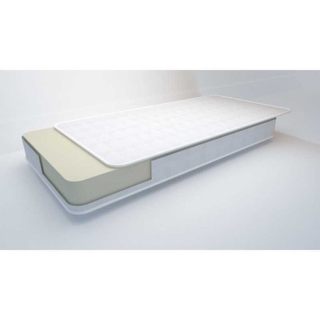 Colchón para cuna La Cigüeña espuma liso 57x117x10 cm