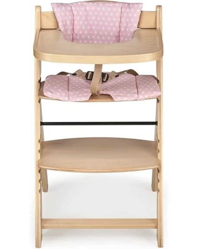 Trona MS Full Plus Plegable Natura  Cojín Rosa