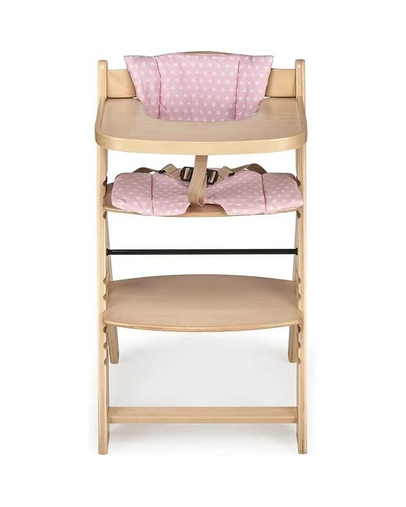 Trona MS Full Plus Plegable Natura  Cojín Rosa