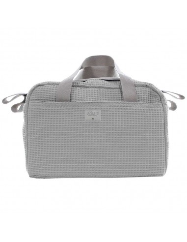 Bolso Maternal Uzturre Wafel Gris