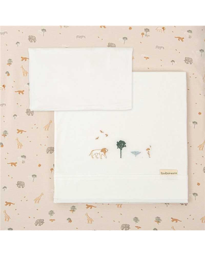 Sábanas de Cochecito Bimbi Dreams Nairobi 40x80