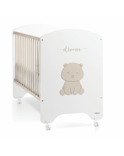 Cuna Colecho Trama 605 Dream Bear Blanco Mate