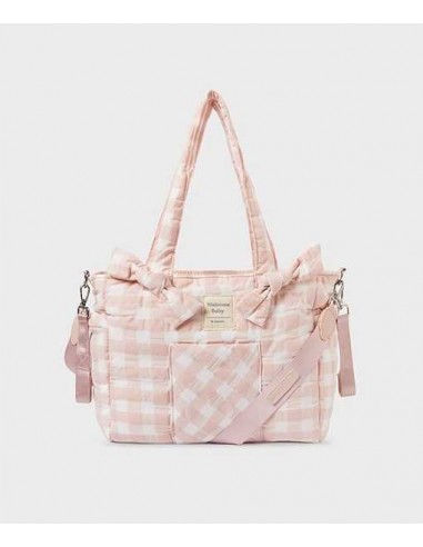 Bolso Maternal Mayoral Vichy Light Pink