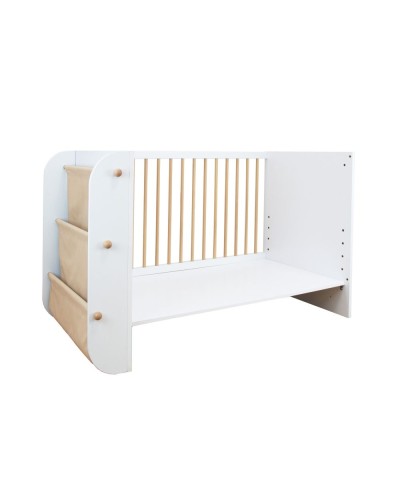 Cuna Micuna Salonica 120x60 cm Blanco Madera
