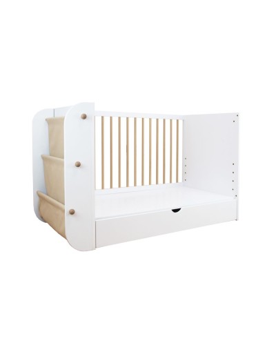 Cuna Micuna Salonica 120x60 cm Blanco Madera
