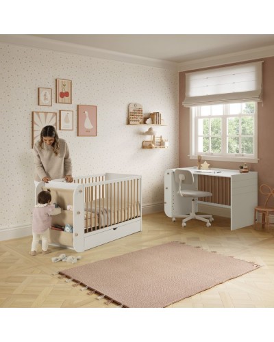 Cuna Micuna Salonica 120x60 cm Blanco Madera