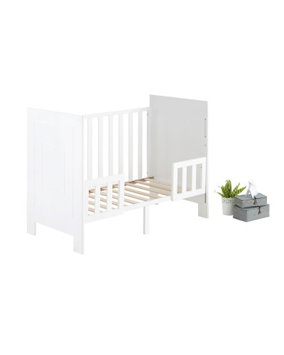 Kit Barrera Cuna a Cama Mandarina Blanco