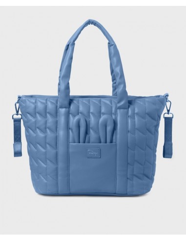 Bolso maternal Mayoral Acolchado Botanic Blue