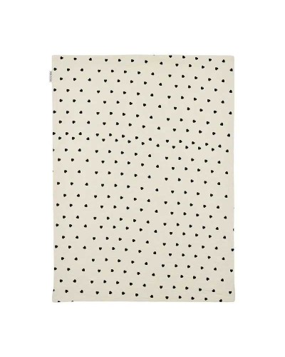Manta Muselina Cuna Meyco Heart Soft Sand