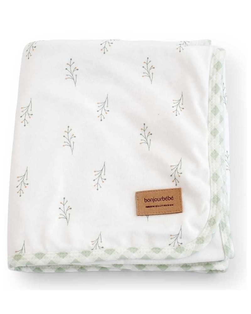 Arrullo Bonjourbebe Spring Cottage Verde Caza