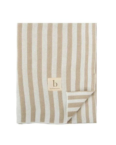 Toquilla Tricot Bimbi Bambu Stripes Bas 75x90