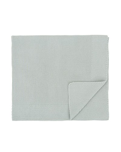 Toquilla Tricot Pirulos 75x90 cm Color Menta