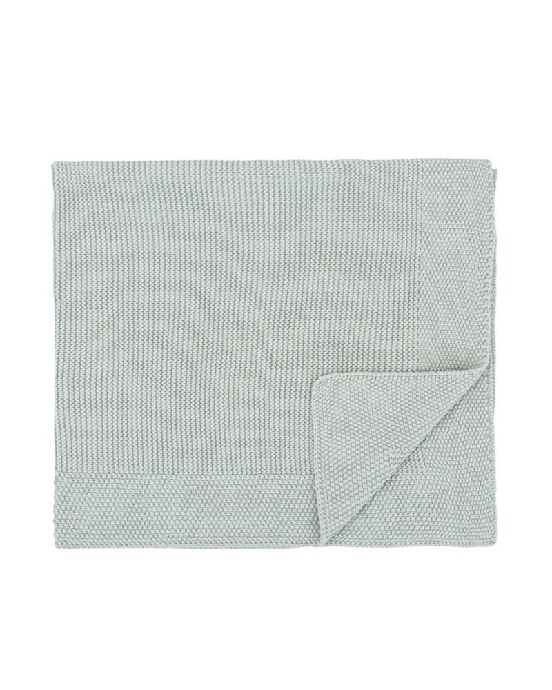 Toquilla Tricot Pirulos 75x90 cm Color Menta