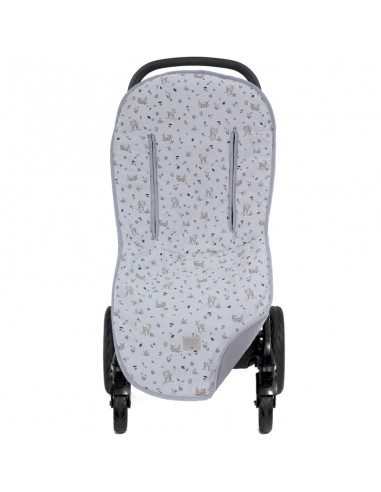 Colchoneta Reversible Bambi Gris Uzturre