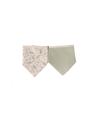 Pack 2 Bandanas D'Peques Animales Verde